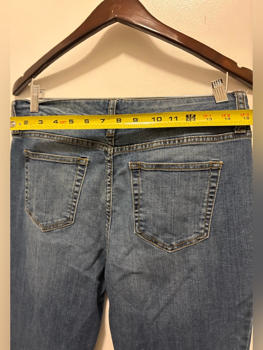 St. John's Bay Women's Boot Cut Jeans in Medium Blue - Picture 7 of 12